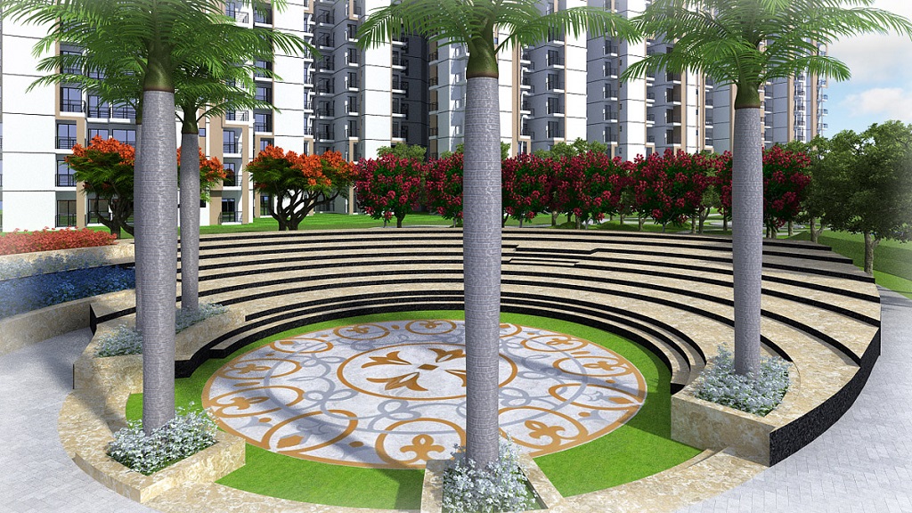 Centurian Park Terrace Home evening view